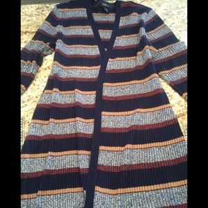 Women’s size large long cardigan sweater nwot